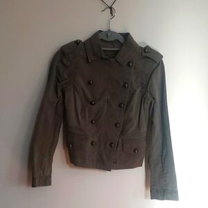 Bebe Jeans Jacket Military Style